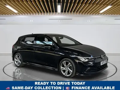 Used VW Golf VII R-line 130 HP (95 kW) 2020 Black Hatchback