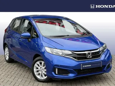 Used Honda Jazz SE 102 HP (75 kW) 2018 Brilliant sporty blue Hatchback
