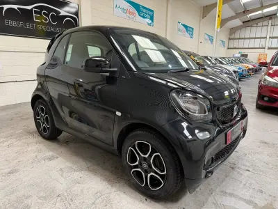 Used Smart ForTwo Coupé Premium 71 HP (52 kW) 2017 Black Coupe