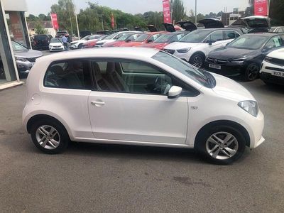 Used Seat Mii 60 HP (44 kW) 2013 White Hatchback