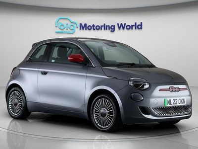 Grey Used 2022 Fiat 500e Red Hatchback | £11,600 (Fair price)