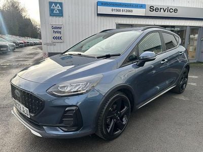 Używany Ford Fiesta Active 125 KM (91 kW) 2022 Niebieski Hatchback