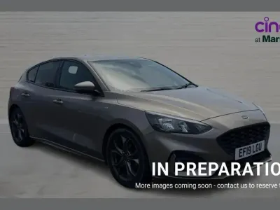 Used Ford Focus ST-Line 117 HP (86 kW) 2019 Silver Hatchback