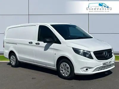 Used Mercedes Vito Progressive 136 HP (100 kW) 2022 White Van