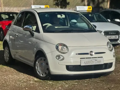 Used Fiat 500 Pop 2014 White Hatchback