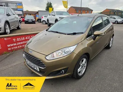 Used Ford Fiesta Zetec 120 HP (88 kW) 2014 Brown Hatchback