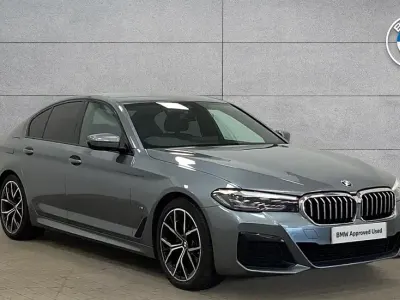 Used BMW 520 M Sport 187 HP (137 kW) 2022 Blue Sedan