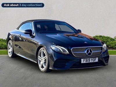 Black Used 2019 Mercedes E220 AMG line | £19,499 (Good price)