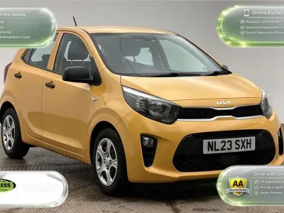 Used Kia Picanto 66 HP (48 kW) 2023 Yellow Hatchback