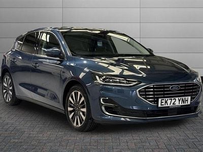 Used Ford Focus Titanium 155 HP (114 kW) 2022 Blue Hatchback