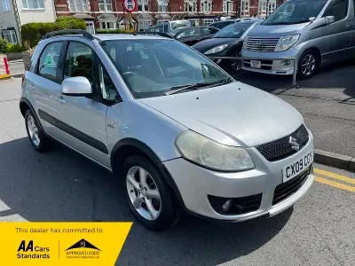 Used Suzuki SX4 89 HP (65 kW) 2009 Silver Hatchback