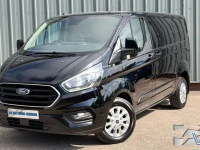 Used Ford Transit Custom Limited 130 HP (95 kW) 2021 Black Van