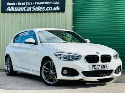 Used BMW 118 M Sport 2017 White Hatchback