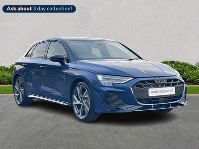 Used Audi A3 Black Edition 2026 Blue Hatchback