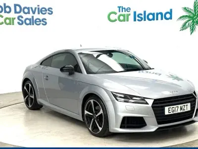 Used Audi TT Black Edition 180 HP (132 kW) 2017 Silver Coupe