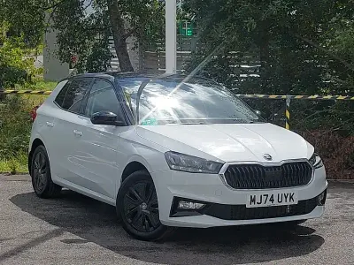 Used Skoda Fabia Design Edition 116 HP (85 kW) 2025 White Hatchback