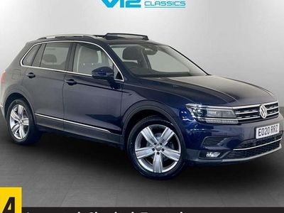 Blue Used 2020 VW Tiguan SEL SUV | £19,395 (Good price)