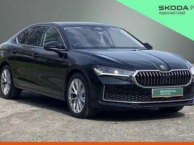 Used Skoda Superb SE L 150 HP (110 kW) 2026 Midnight black metallic Hatchback