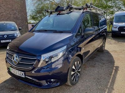 Used Mercedes e-Vito Progressive 85 kW (116 HP) 2022 Blue MPV