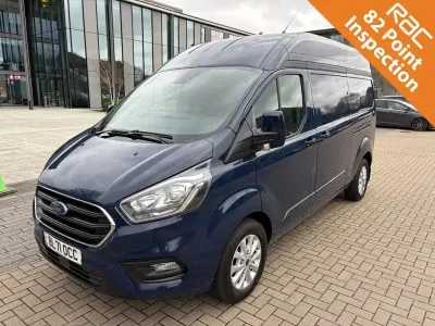 Używany Ford Transit Custom Limited 130 KM (95 kW) 2021 Niebieski Van