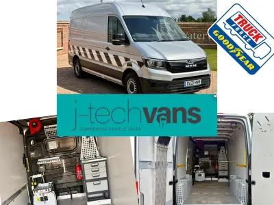 Used MAN TGE 2021 Silver Van