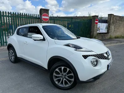 Used Nissan Juke Tekna 110 HP (80 kW) 2017 White SUV