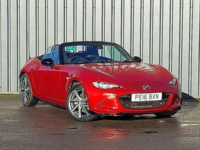 Red Used 2016 Mazda MX5 Inclusive Cabriolet | £15,998 (Fair price)
