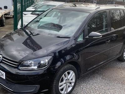 Used VW Touran SE 105 HP (77 kW) 2014 Black MPV