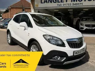 Used Vauxhall Mokka 140 HP (102 kW) 2016 Summit white SUV
