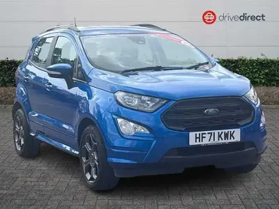 Used Ford Ecosport ST-Line 140 HP (102 kW) 2021 Blue SUV
