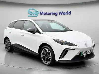 Used MG MG4 EV Trophy 319 kW (435 HP) 2023 White Hatchback