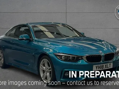 Used BMW 420 M Sport 187 HP (137 kW) 2018 Blue Coupe