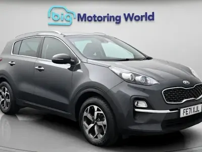 Used Kia Sportage 136 HP (100 kW) 2021 Grey SUV