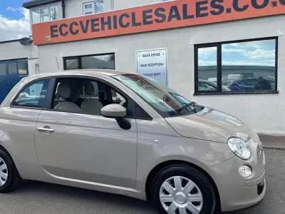 Used Fiat 500 69 HP (50 kW) 2013 Beige Hatchback