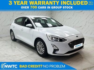White Used 2018 Ford Focus Titanium Hatchback | £8,500 (Fair price)