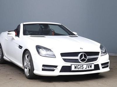 Used Mercedes SLK250 AMG 2015 White Cabriolet