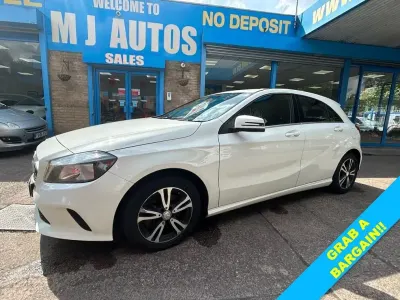 Used Mercedes A180 SE 121 HP (88 kW) 2016 White Hatchback