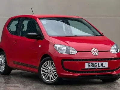 Used VW up! 2016 Red Hatchback