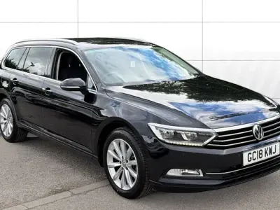 Used VW Passat Business 120 HP (88 kW) 2018 Black Estate