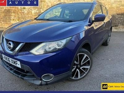 Used Nissan Qashqai Tekna 110 HP (80 kW) 2016 Blue SUV