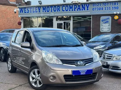 Used Nissan Note Tekna 110 HP (80 kW) 2010 Beige Hatchback