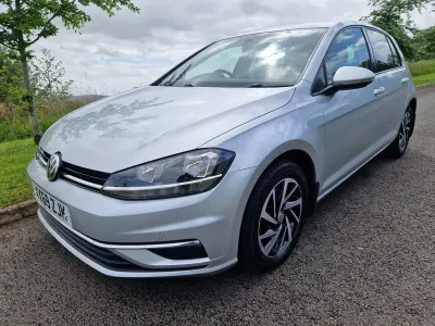 Used VW Golf VII Match 150 HP (110 kW) 2019 Silver Hatchback