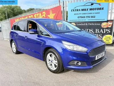 Used Ford S-MAX Titanium 178 HP (130 kW) 2017 Blue MPV