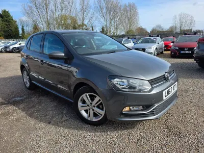Used VW Polo Edition 90 HP (66 kW) 2017 Pink Hatchback
