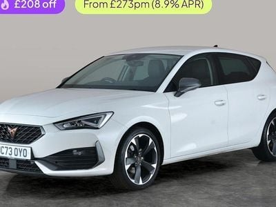 Used Cupra Leon 150 HP (110 kW) 2024 White Hatchback