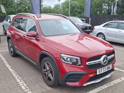 Used Mercedes GLB220 AMG line 190 HP (139 kW) 2022 Red SUV