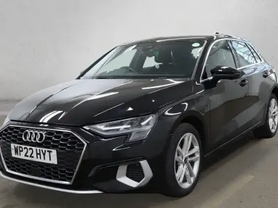 Used Audi A3 Sportback Sport 204 HP (150 kW) 2022 Black Hatchback