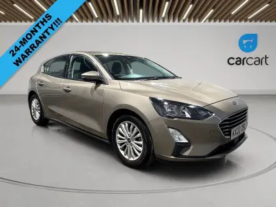 Used Ford Focus Titanium 125 HP (91 kW) 2020 Silver Hatchback
