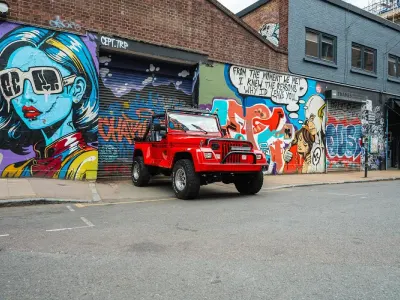 Used Jeep Wrangler 325 HP (239 kW) 1991 Red SUV