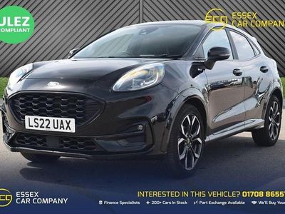 Black Used 2022 Ford Puma ST-Line X SUV | £13,489 (Fair price)